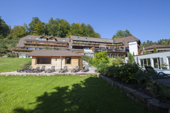 Außensauna Schwitzhäusle im 4 Sterne Hotel Käppelehof in Lauterbach im Schwarzwald